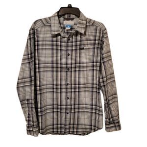Men's Columbia Plaid Dress/casual Shirt